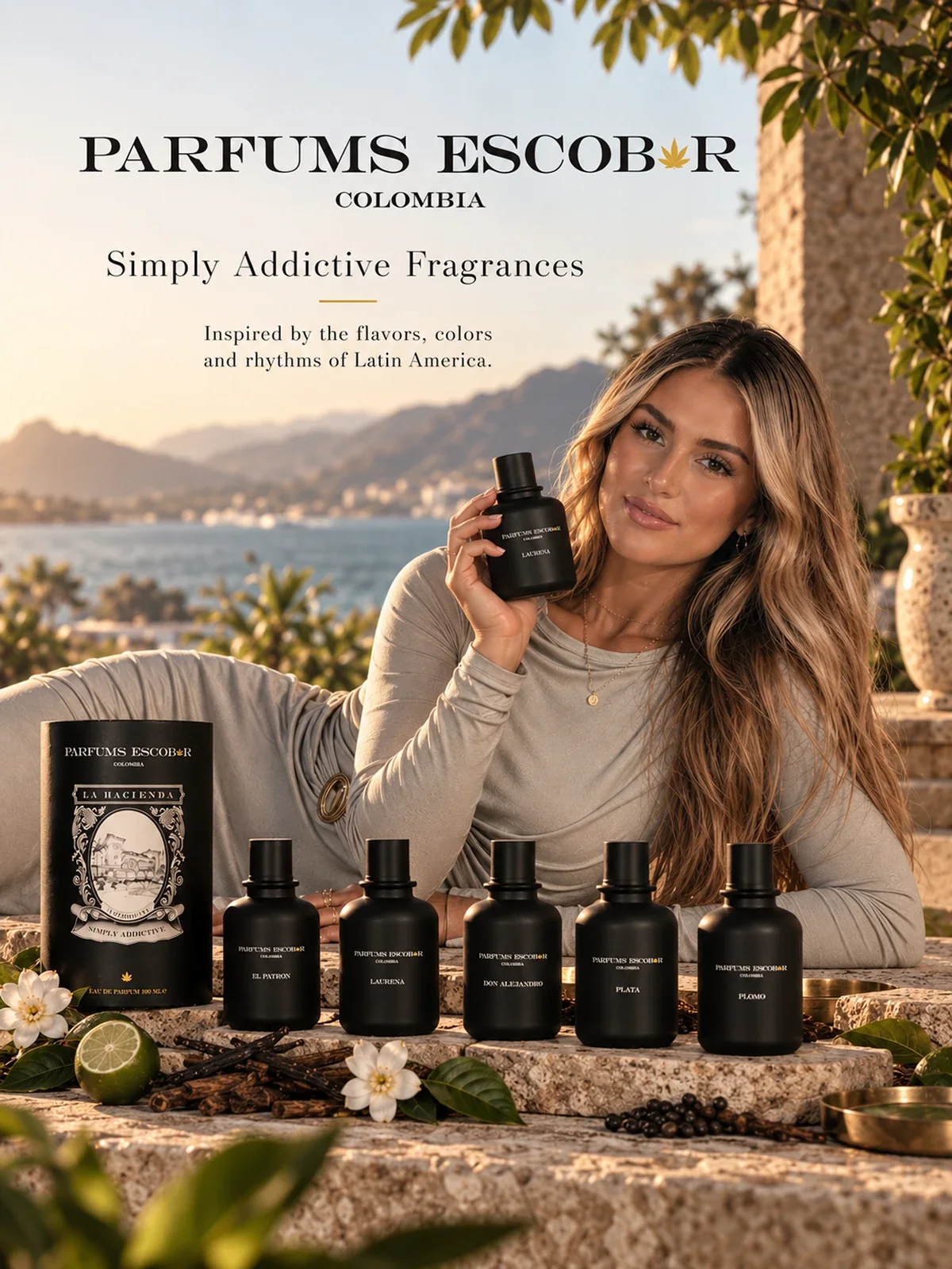 Parfums Escobar campaign image
