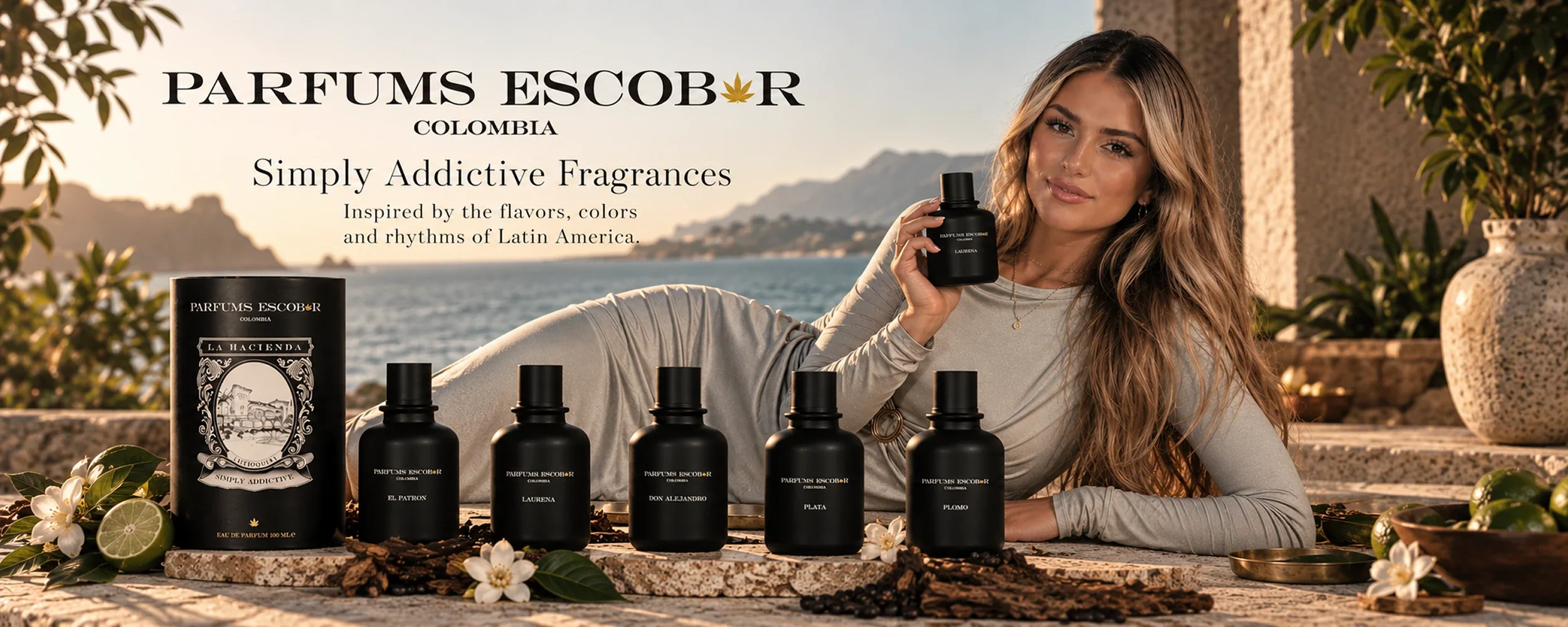 Parfums Escobar campaign image